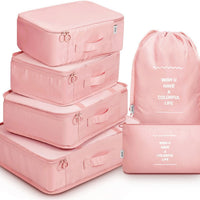 Packwürfel Set Rosa 6-teilig
