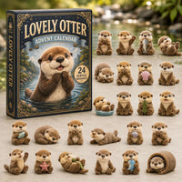 Acryl-Adventskalender 2026 Motiv Otter
