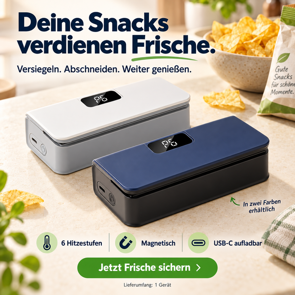 Magnetischer Mini-Folienschweißer – 6 Stufen, wiederaufladbar