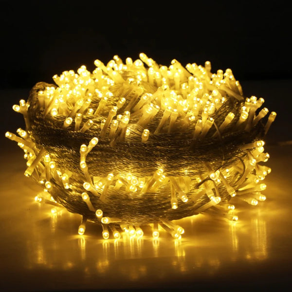 LED Lichterkette mit Fernbedienung – 100 bis 800 LEDs, warmweiß & kaltweiß