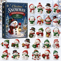 Acryl-Adventskalender 2026 Motiv Schneemann